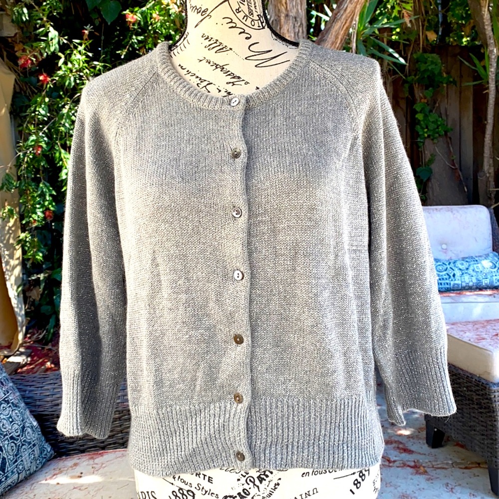 NWOT Sundance angora,silk, metallic thread sweater